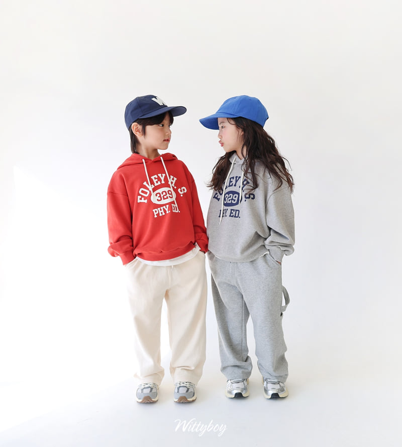 Witty Boy - Korean Children Fashion - #kidsshorts - Poly Hoodie - 5