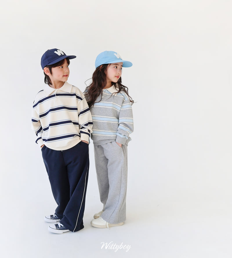 Witty Boy - Korean Children Fashion - #kidsshorts - Pure Wide Pants - 10
