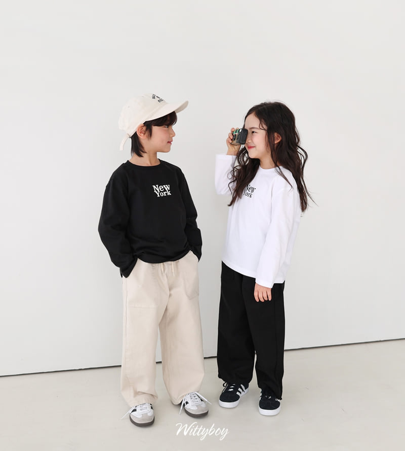 Witty Boy - Korean Children Fashion - #fashionkids - Out-Pocket Stretch Pants - 4