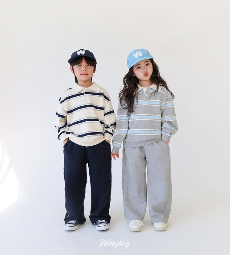 Witty Boy - Korean Children Fashion - #fashionkids - Marine Wide Cap - 4