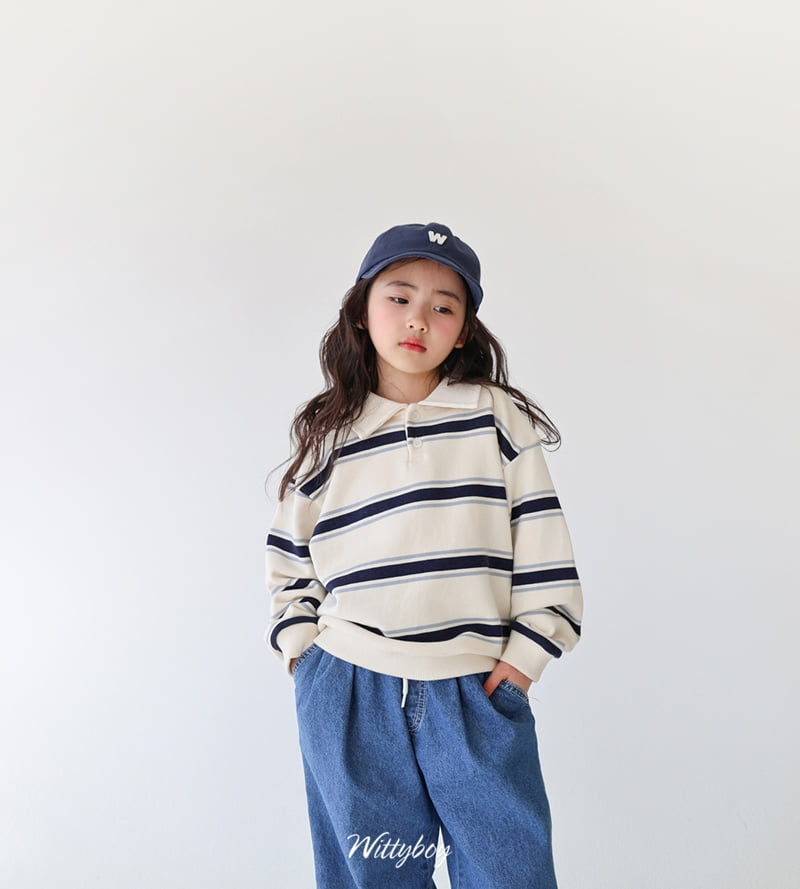 Witty Boy - Korean Children Fashion - #kidsstore - Dolphin Collar Sweatshirt - 10