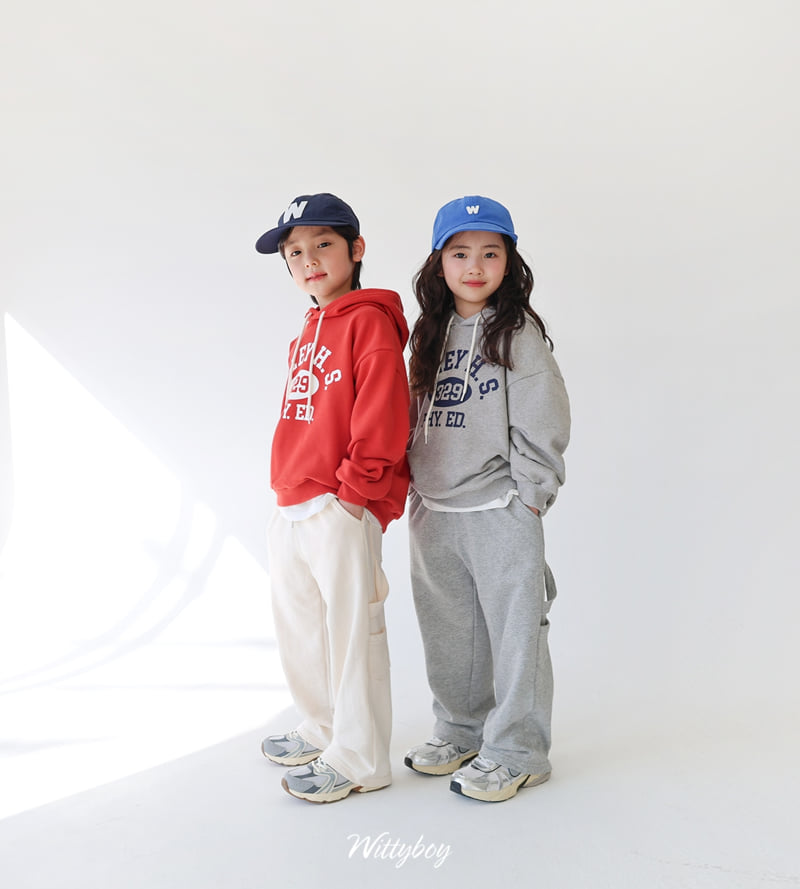 Witty Boy - Korean Children Fashion - #kidsstore - Poly Hoodie - 6