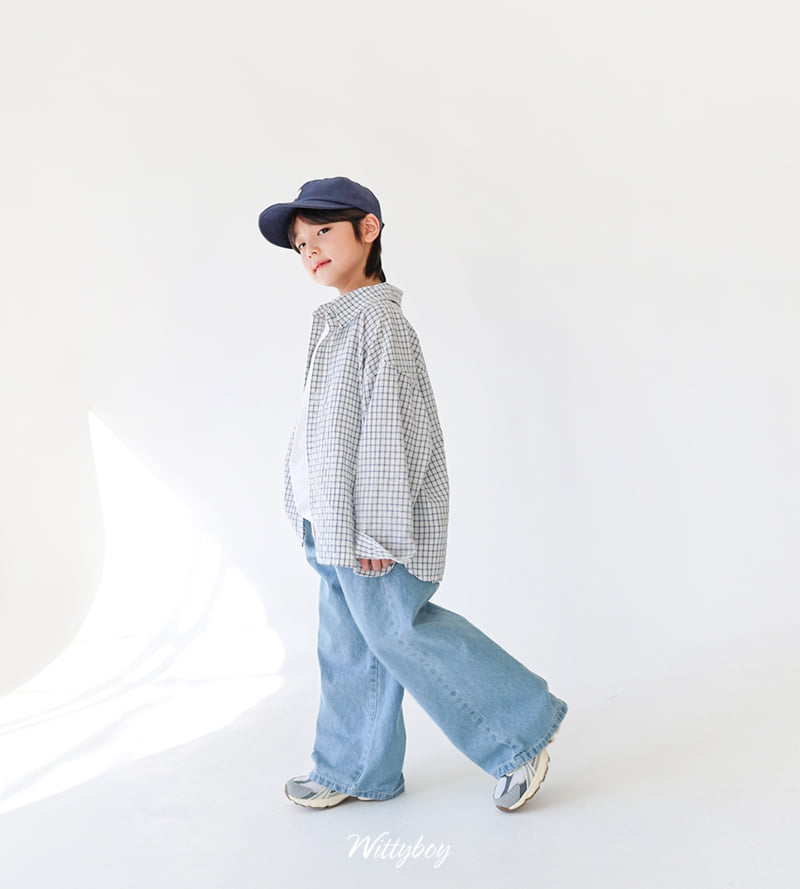 Witty Boy - Korean Children Fashion - #kidsstore - Natural Comfort Denim Pants - 8