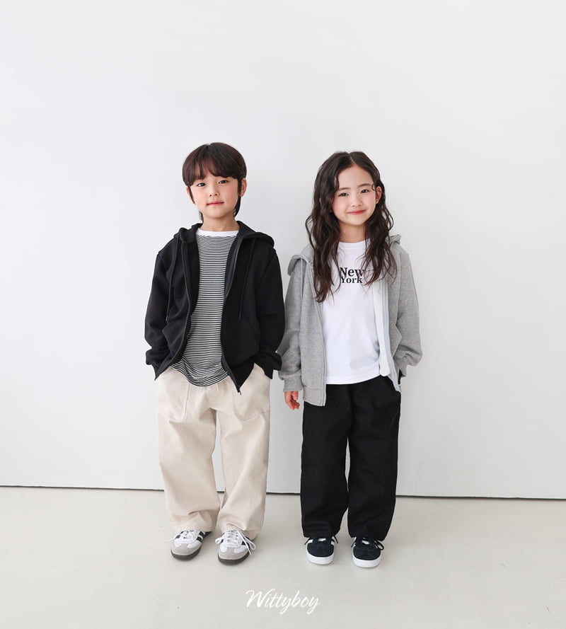 Witty Boy - Korean Children Fashion - #kidzfashiontrend - Out-Pocket Stretch Pants - 6