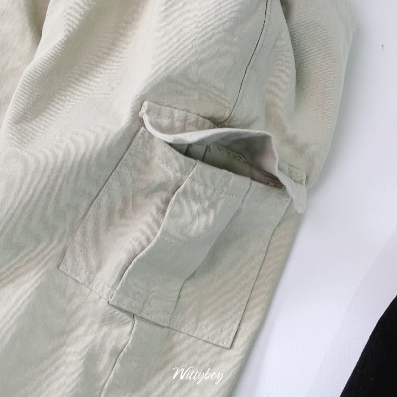 Witty Boy - Korean Children Fashion - #kidzfashiontrend - Signature Cargo Pants - 2
