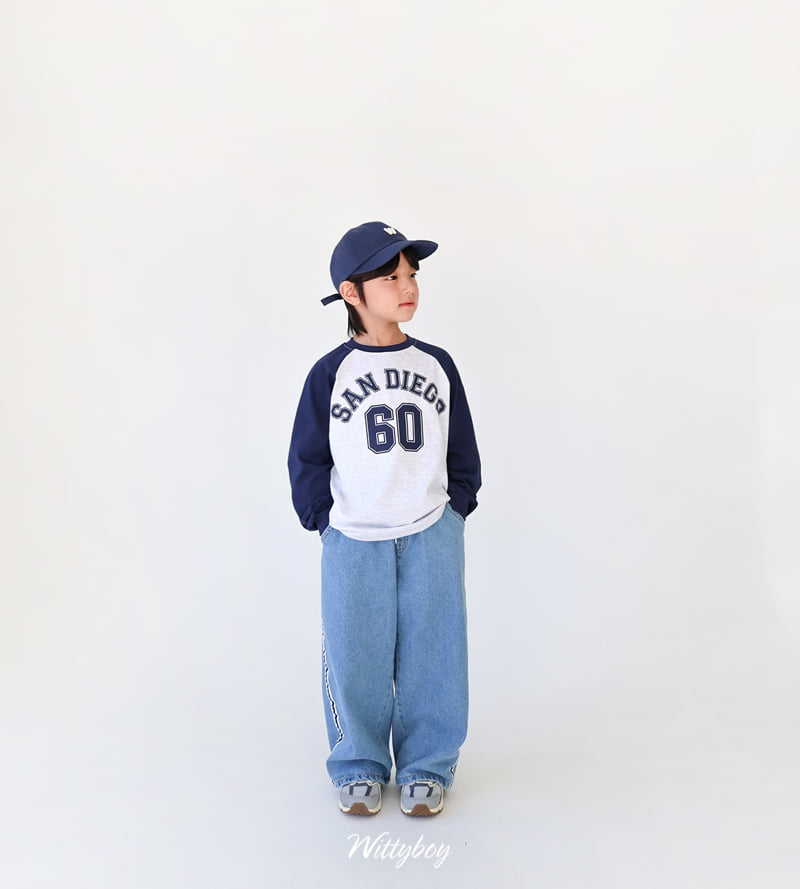 Witty Boy - Korean Children Fashion - #littlefashionista - High-Teen Denim Pants - 12