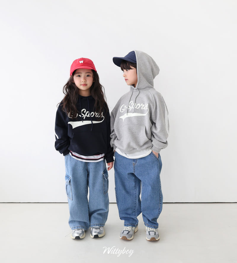 Witty Boy - Korean Children Fashion - #Kfashion4kids - Sporty Hoodie - 4