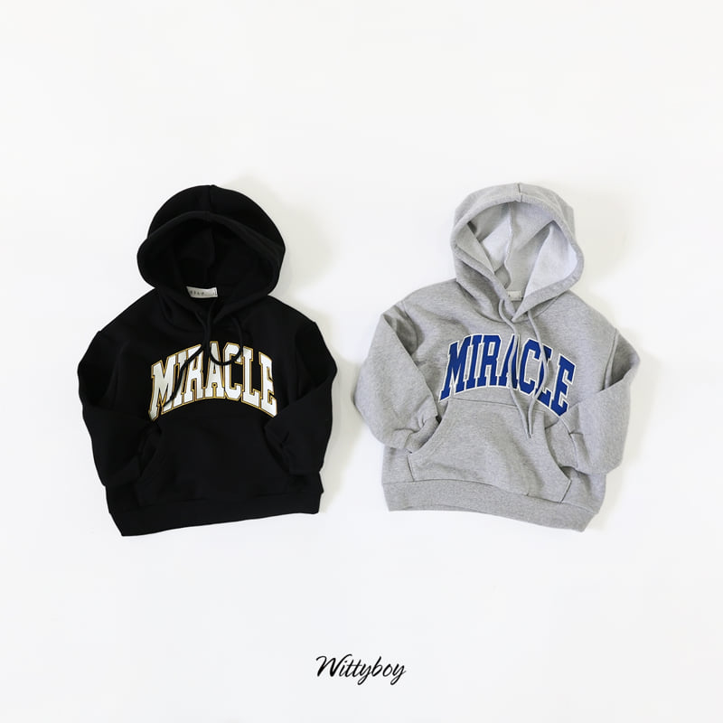 Witty Boy - Korean Children Fashion - #littlefashionista - Miracle Hoodie