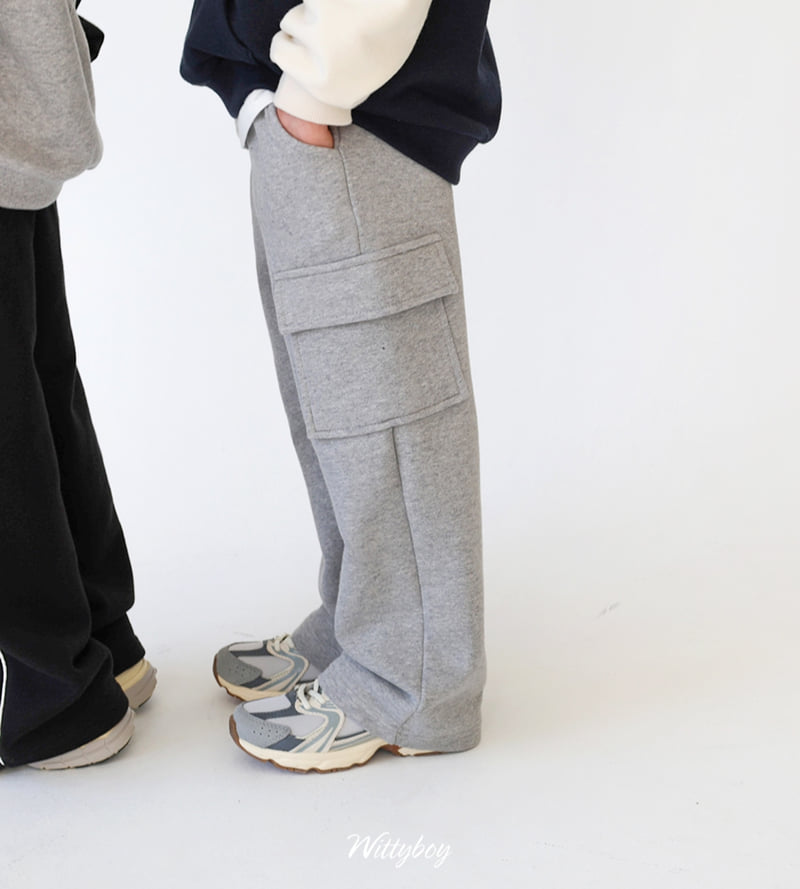 Witty Boy - Korean Children Fashion - #littlefashionista - Comfort Cargo Training Pants - 8