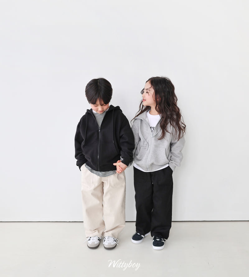 Witty Boy - Korean Children Fashion - #littlefashionista - Out-Pocket Stretch Pants - 8
