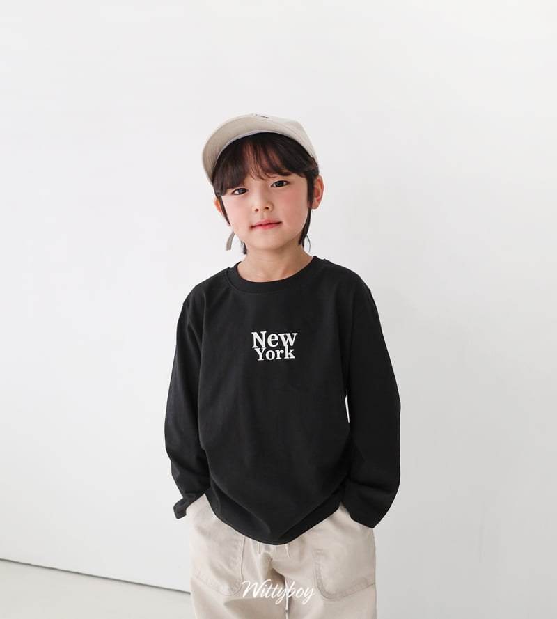 Witty Boy - Korean Children Fashion - #littlefashionista - Mini New York Tee - 3
