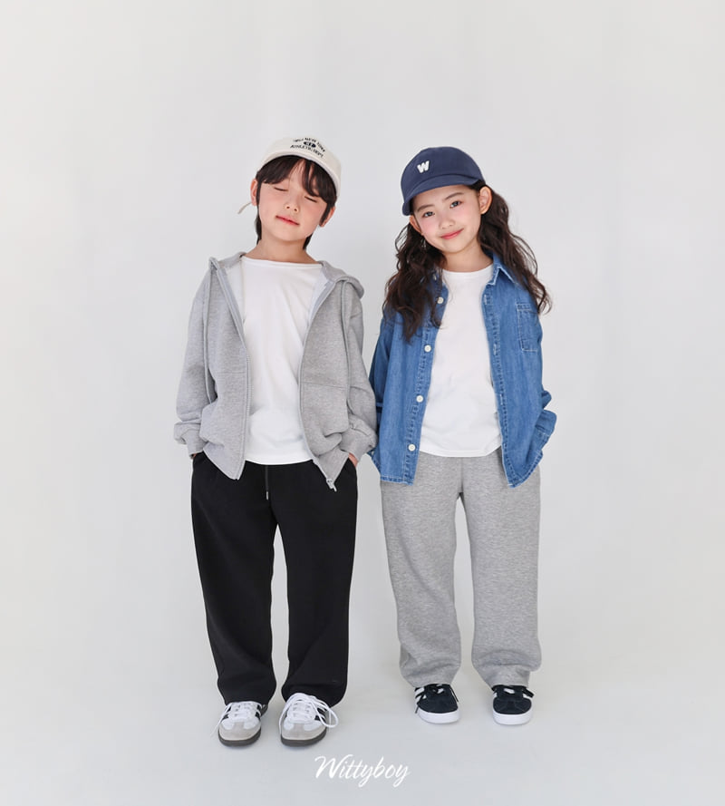 Witty Boy - Korean Children Fashion - #littlefashionista - Natural Cozy Pants - 6