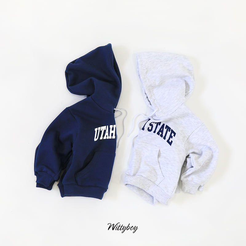 Witty Boy - Korean Children Fashion - #Kfashion4kids - Utah Hoodie - 4