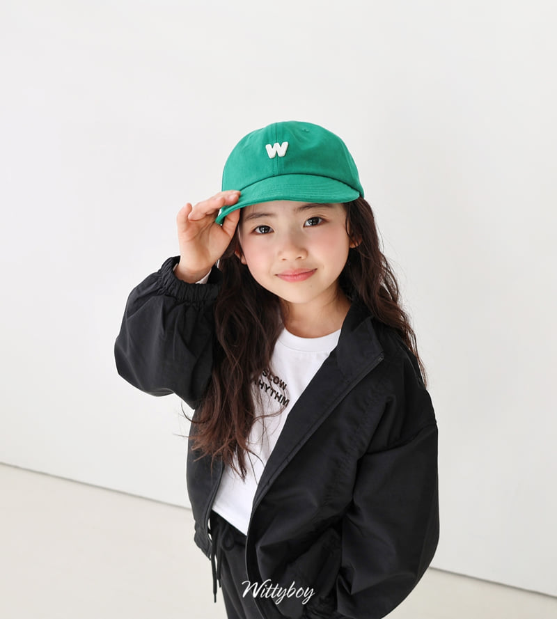 Witty Boy - Korean Children Fashion - #magicofchildhood - Mini Logo Wide Cap - 3