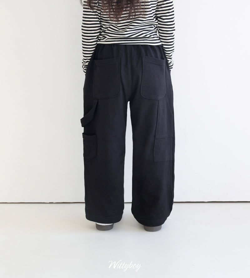Witty Boy - Korean Children Fashion - #magicofchildhood - Carpenter Training Pants - 11