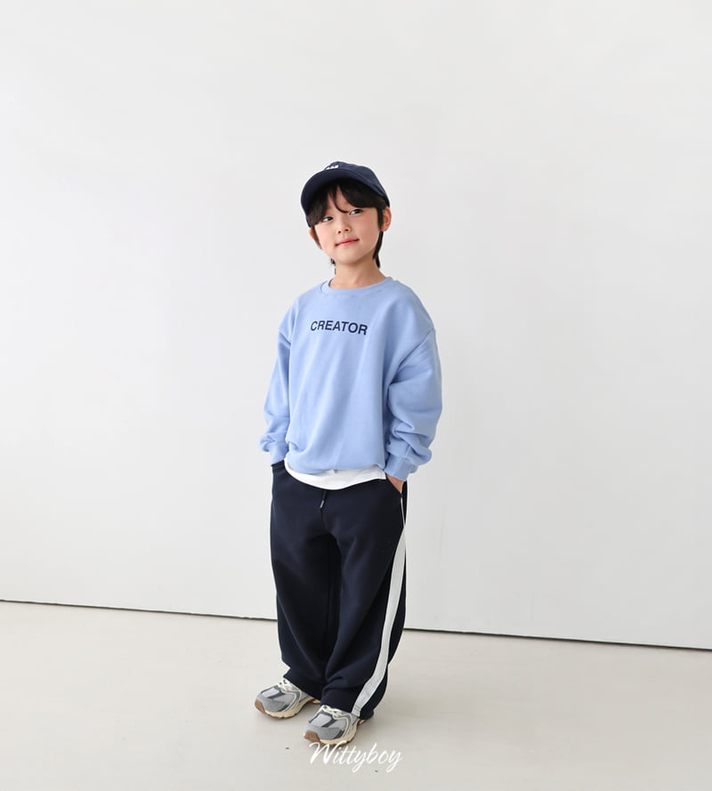 Witty Boy - Korean Children Fashion - #magicofchildhood - Sporty Track Pants - 9