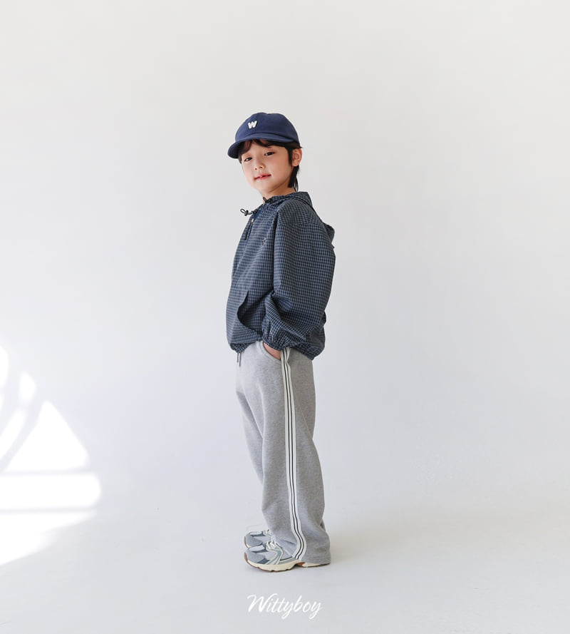 Witty Boy - Korean Children Fashion - #magicofchildhood - Athletic Hooded Anorak - 7