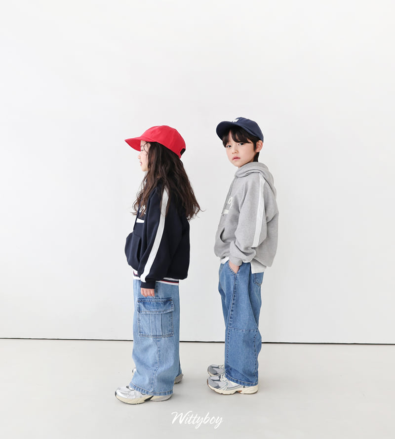 Witty Boy - Korean Children Fashion - #magicofchildhood - Sporty Hoodie - 5