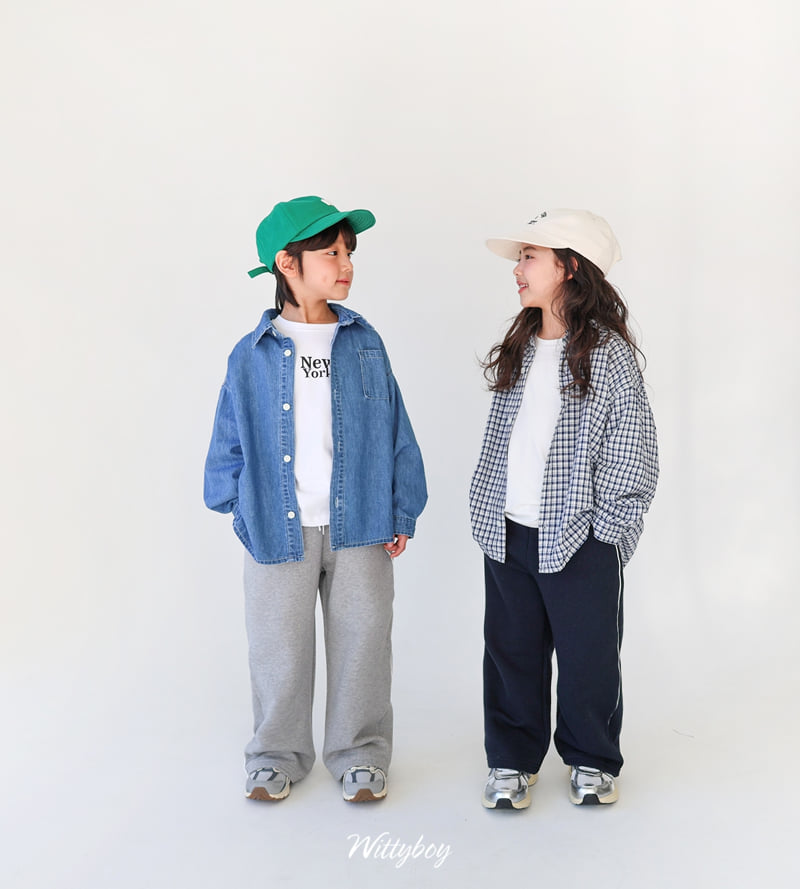 Witty Boy - Korean Children Fashion - #littlefashionista - Soul Line Track Pants - 4