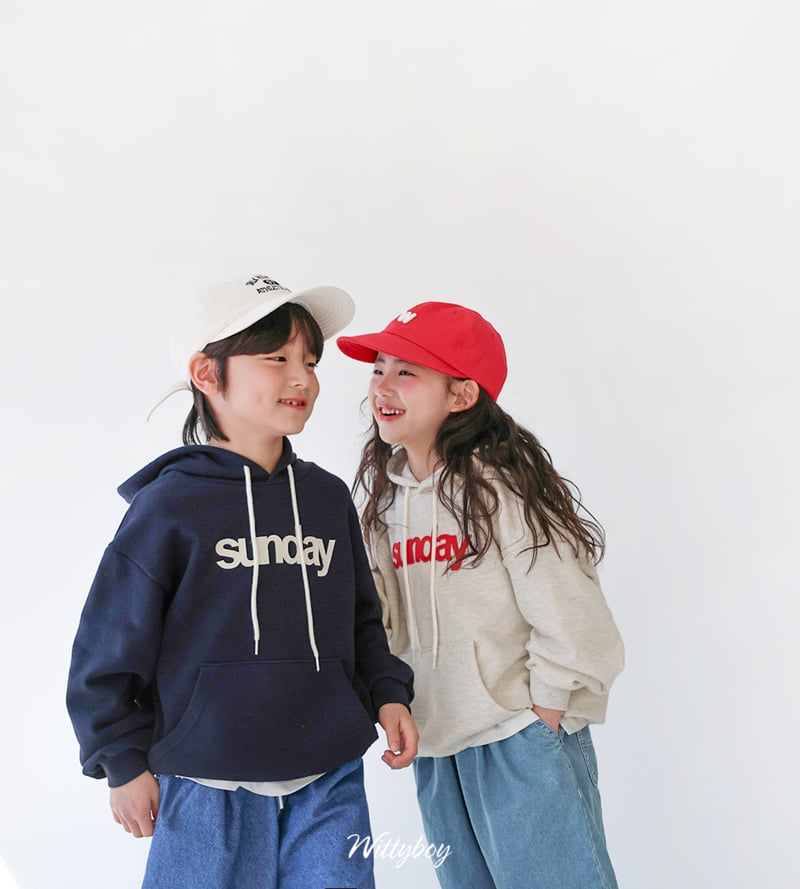 Witty Boy - Korean Children Fashion - #magicofchildhood - Sunday Hoodie - 3