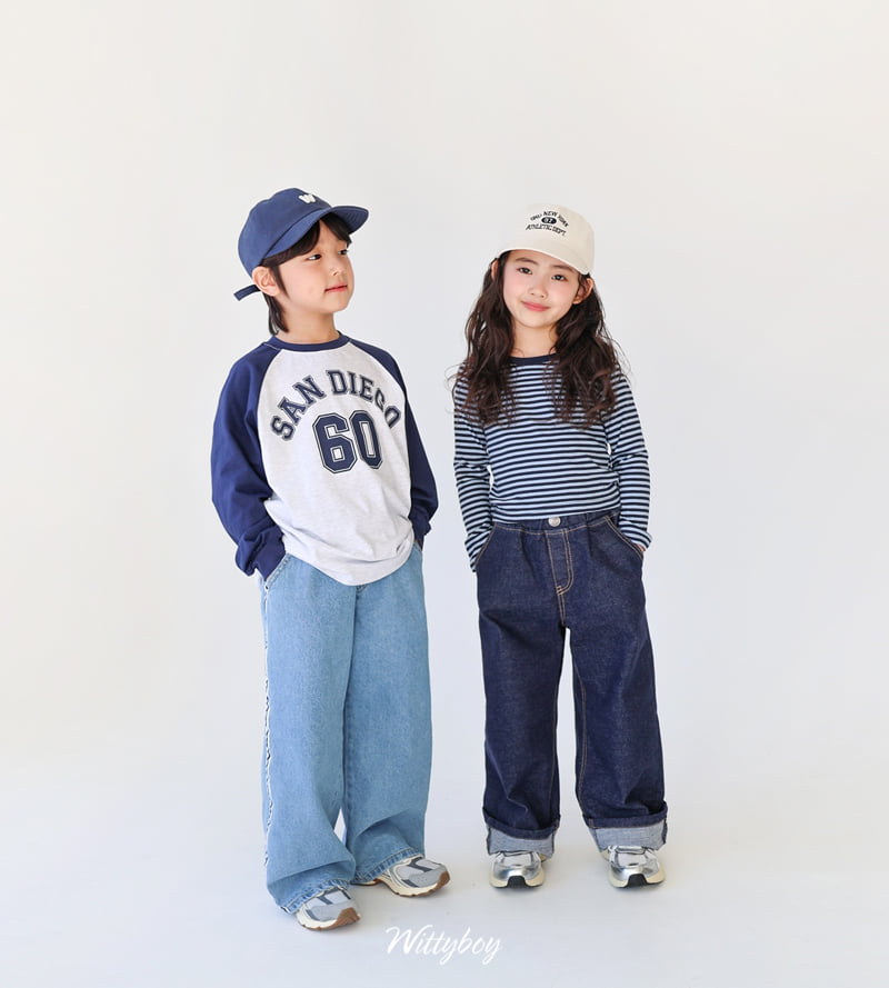 Witty Boy - Korean Children Fashion - #magicofchildhood - Selvage Denim Pants - 5