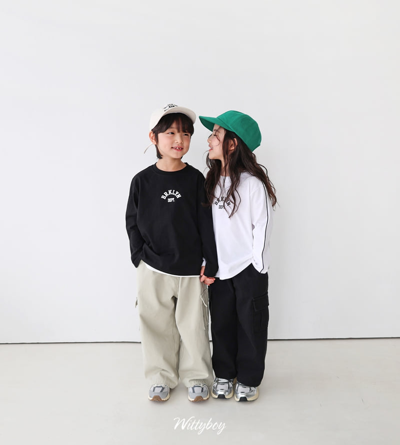Witty Boy - Korean Children Fashion - #magicofchildhood - Brooklyn Line Tee - 12