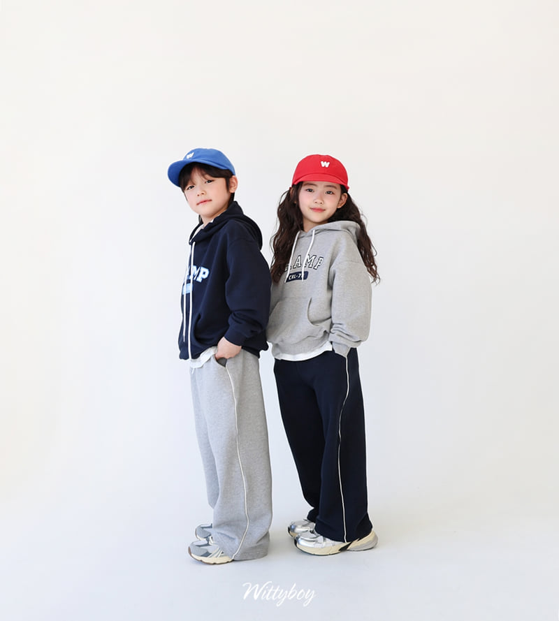 Witty Boy - Korean Children Fashion - #magicofchildhood - Champ Hoodie - 7