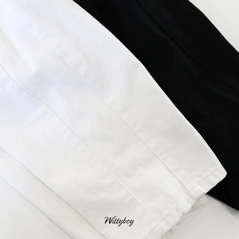 Witty Boy - Korean Children Fashion - #magicofchildhood - Teenager Wide Pants - 2