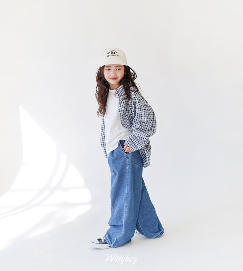 Witty Boy - Korean Children Fashion - #magicofchildhood - Natural Comfort Denim Pants - 12
