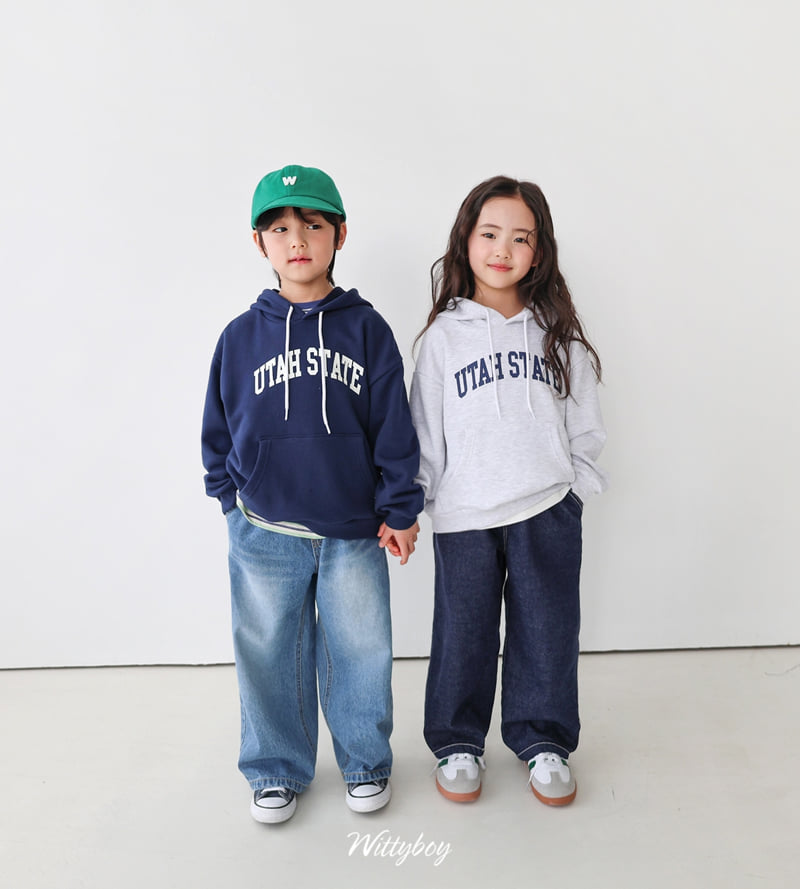 Witty Boy - Korean Children Fashion - #magicofchildhood - Utah Hoodie - 5