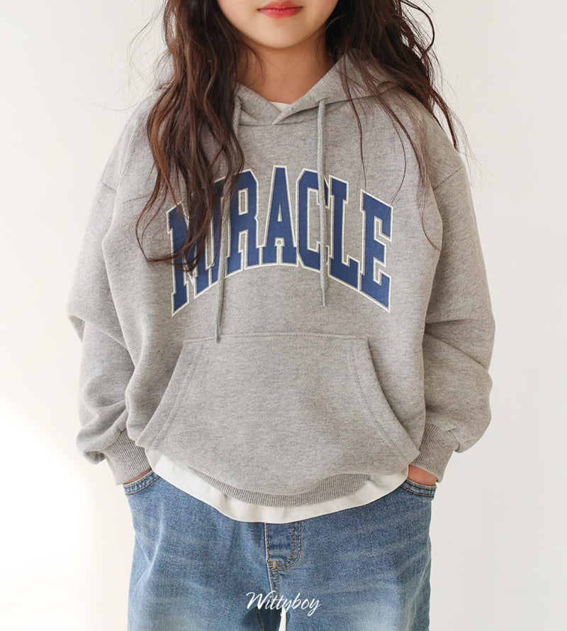 Witty Boy - Korean Children Fashion - #minifashionista - Miracle Hoodie - 3