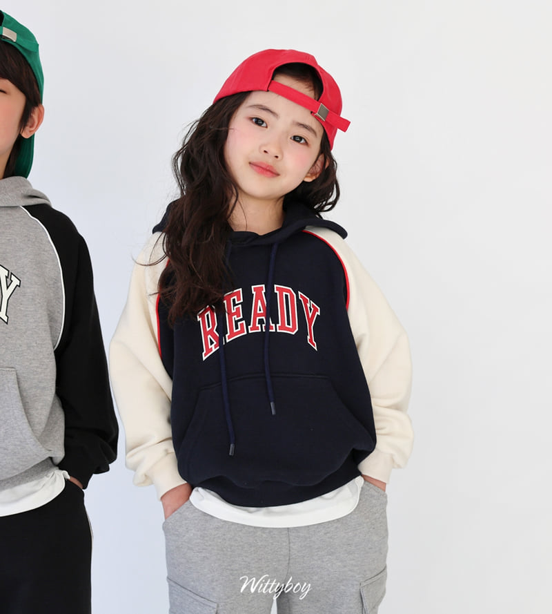 Witty Boy - Korean Children Fashion - #minifashionista - Ready Hoodie - 9