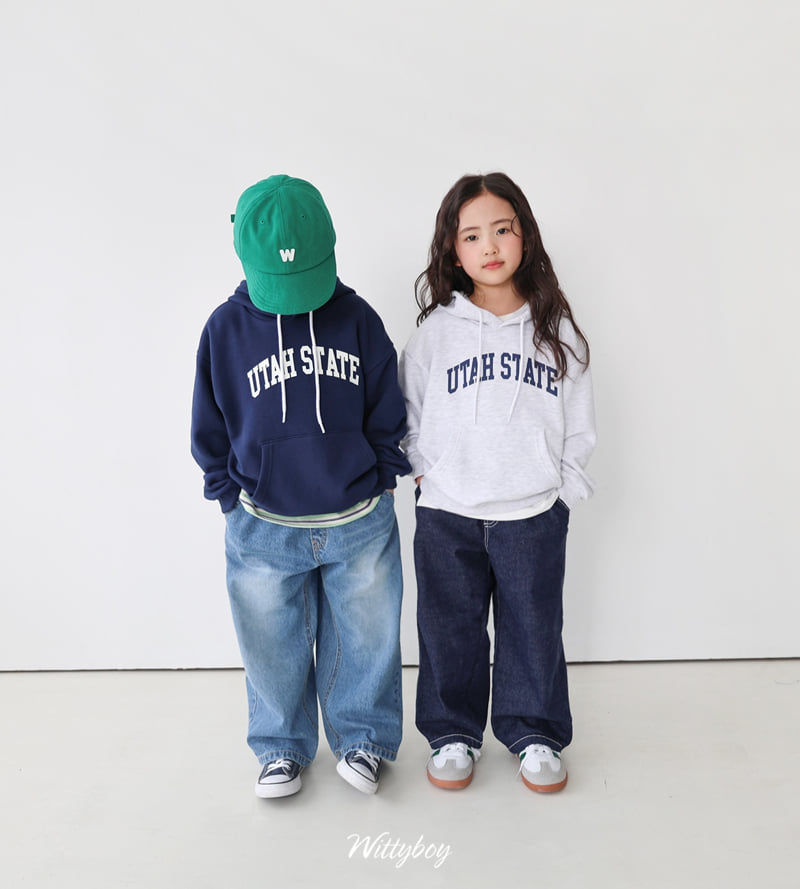 Witty Boy - Korean Children Fashion - #minifashionista - Utah Hoodie - 6