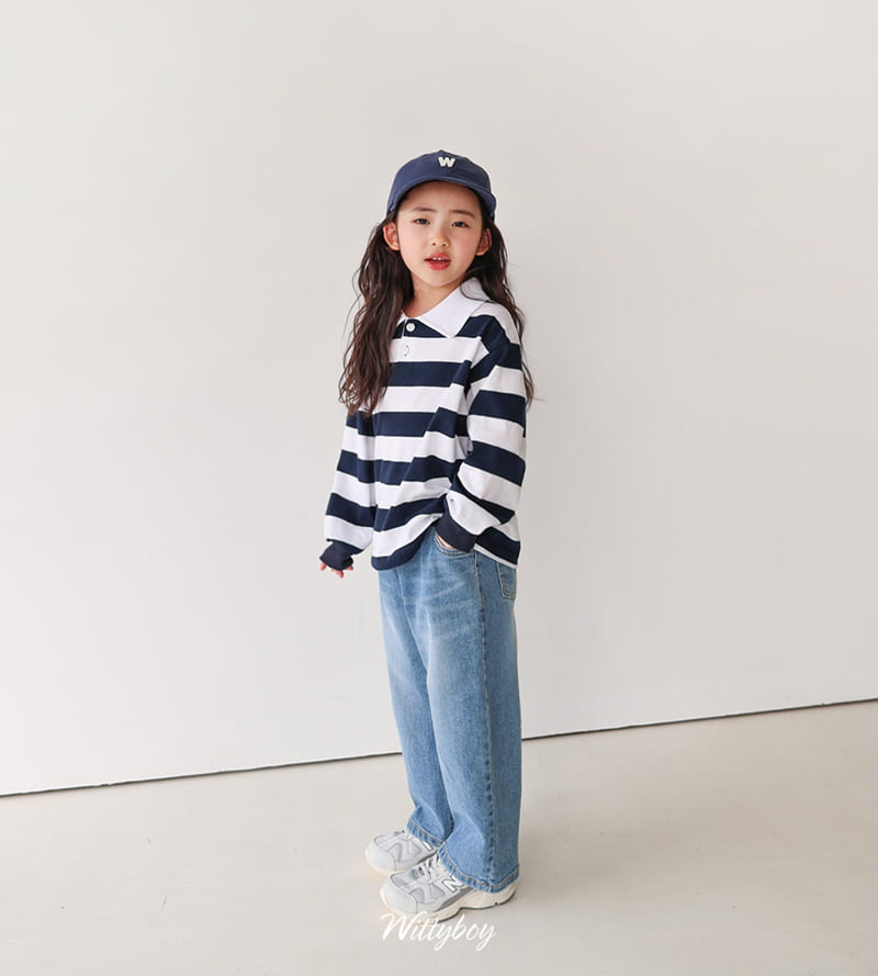 Witty Boy - Korean Children Fashion - #minifashionista - Signature Stretch Denim Pants - 4