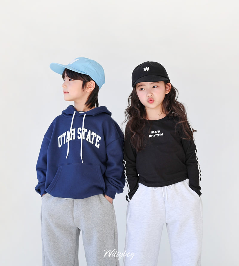 Witty Boy - Korean Children Fashion - #prettylittlegirls - Slow Line Tee - 12