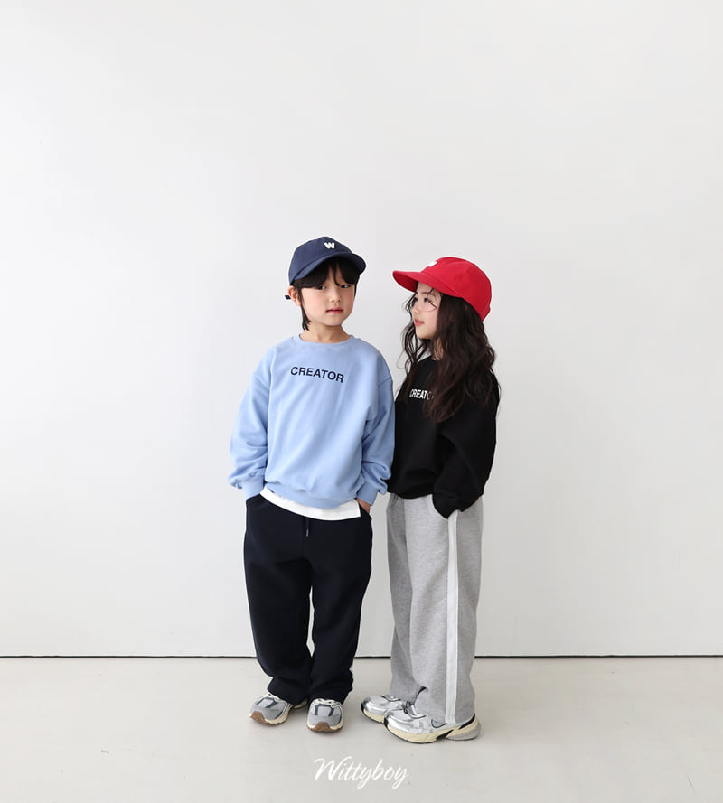 Witty Boy - Korean Children Fashion - #prettylittlegirls - Sporty Track Pants - 11