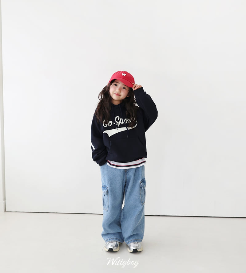 Witty Boy - Korean Children Fashion - #prettylittlegirls - Sporty Hoodie - 7