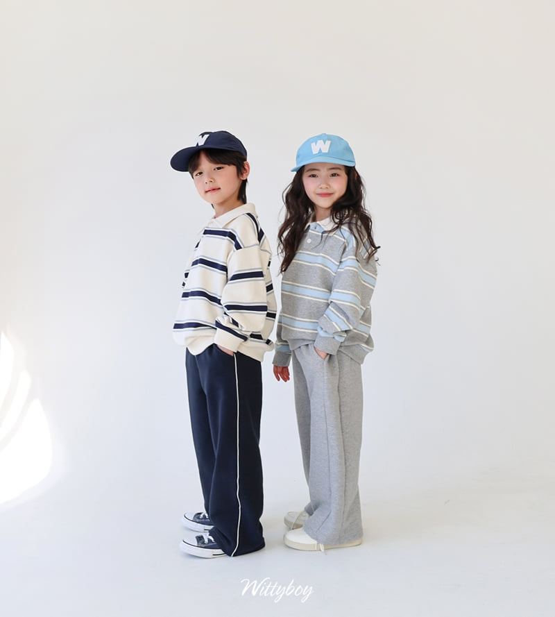 Witty Boy - Korean Children Fashion - #prettylittlegirls - Soul Line Track Pants - 6