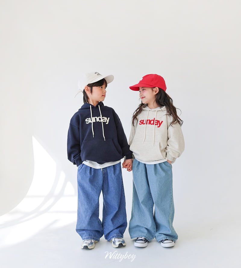 Witty Boy - Korean Children Fashion - #prettylittlegirls - Sunday Hoodie - 5