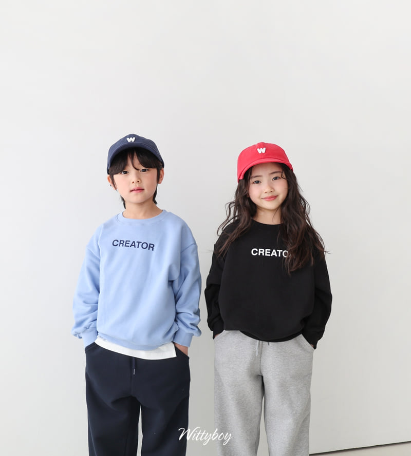 Witty Boy - Korean Children Fashion - #prettylittlegirls - Creator Sweatshirt - 8