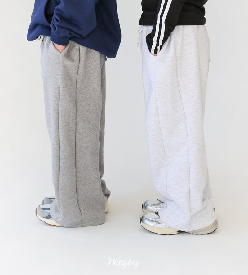 Witty Boy - Korean Children Fashion - #prettylittlegirls - Pure Wide Pants