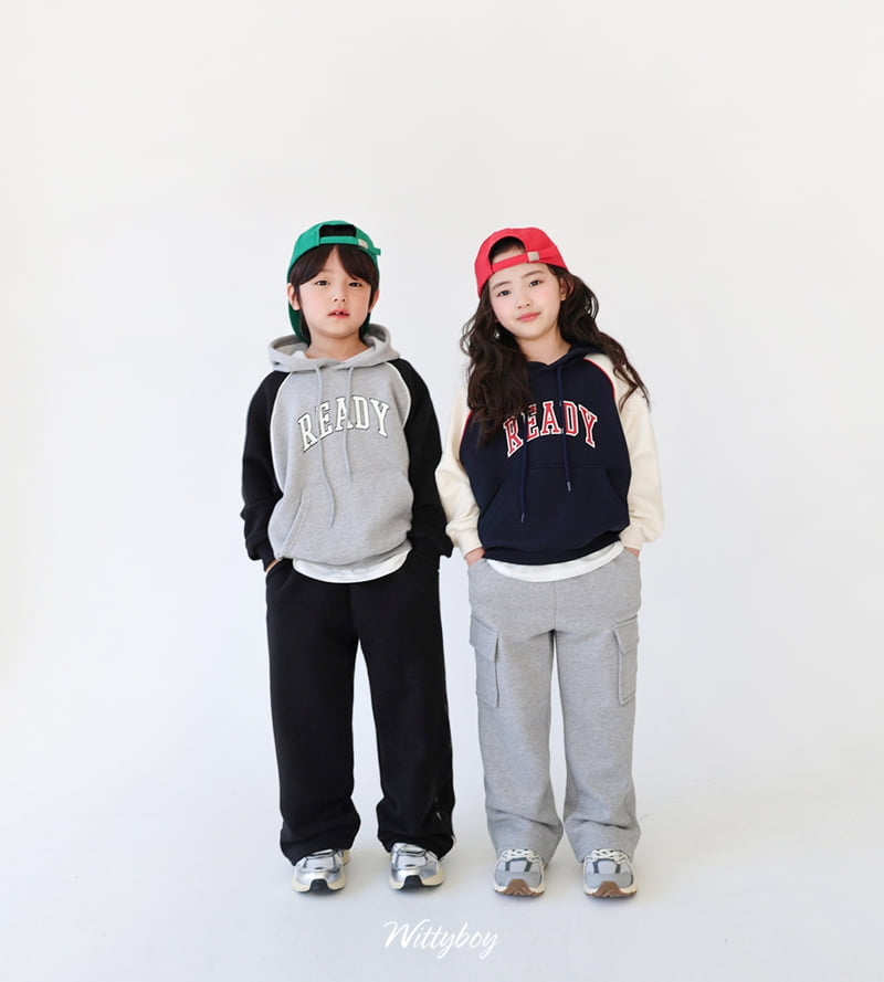 Witty Boy - Korean Children Fashion - #prettylittlegirls - Ready Hoodie - 10