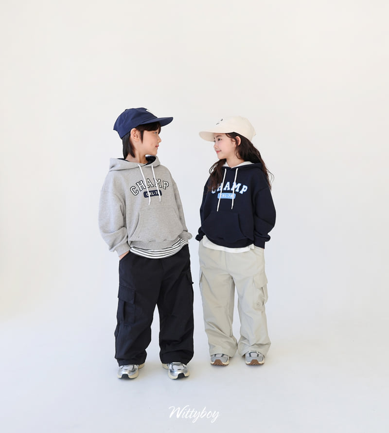 Witty Boy - Korean Children Fashion - #prettylittlegirls - Champ Hoodie - 9