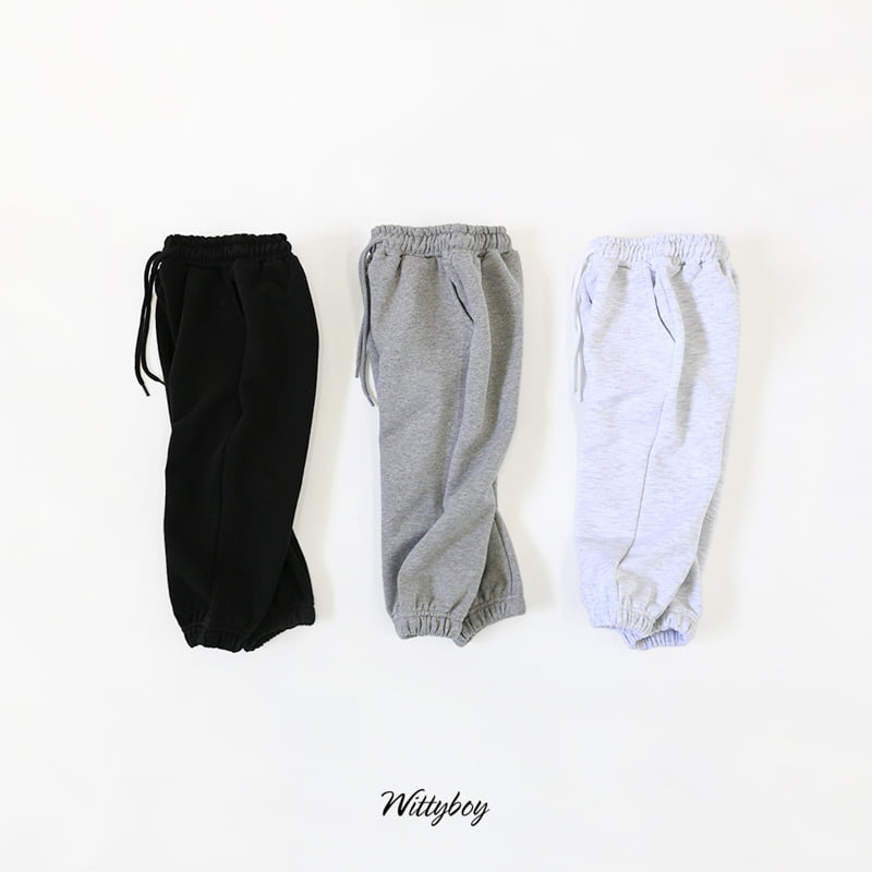 Witty Boy - Korean Children Fashion - #prettylittlegirls - Daily Jogger Pants