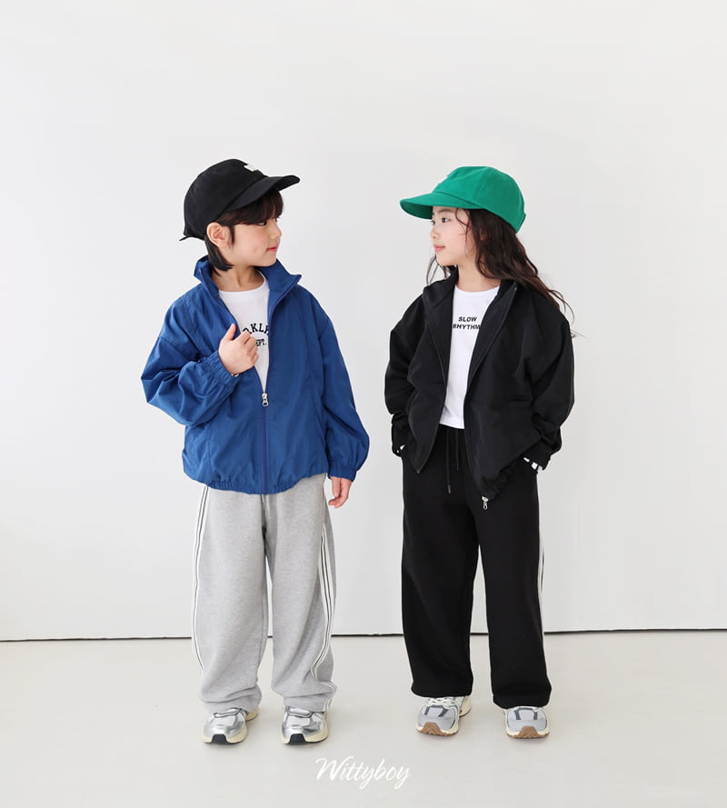 Witty Boy - Korean Children Fashion - #stylishchildhood - High-Teen Track Pants - 9