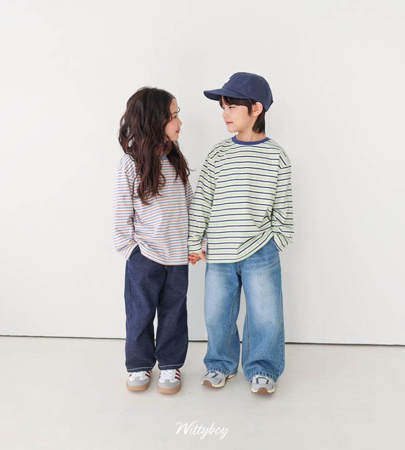 Witty Boy - Korean Children Fashion - #stylishchildhood - Great Stripe Tee - 7