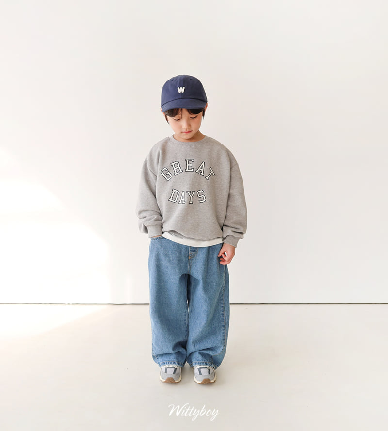 Witty Boy - Korean Children Fashion - #stylishchildhood - French Bermuda Denim Pants - 5