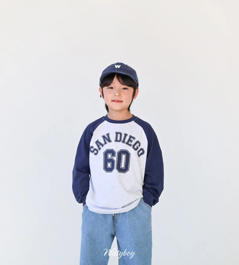 Witty Boy - Korean Children Fashion - #stylishchildhood - San Diego Raglan Tee - 2