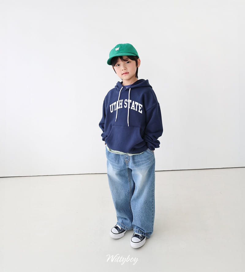 Witty Boy - Korean Children Fashion - #stylishchildhood - Utah Hoodie - 10