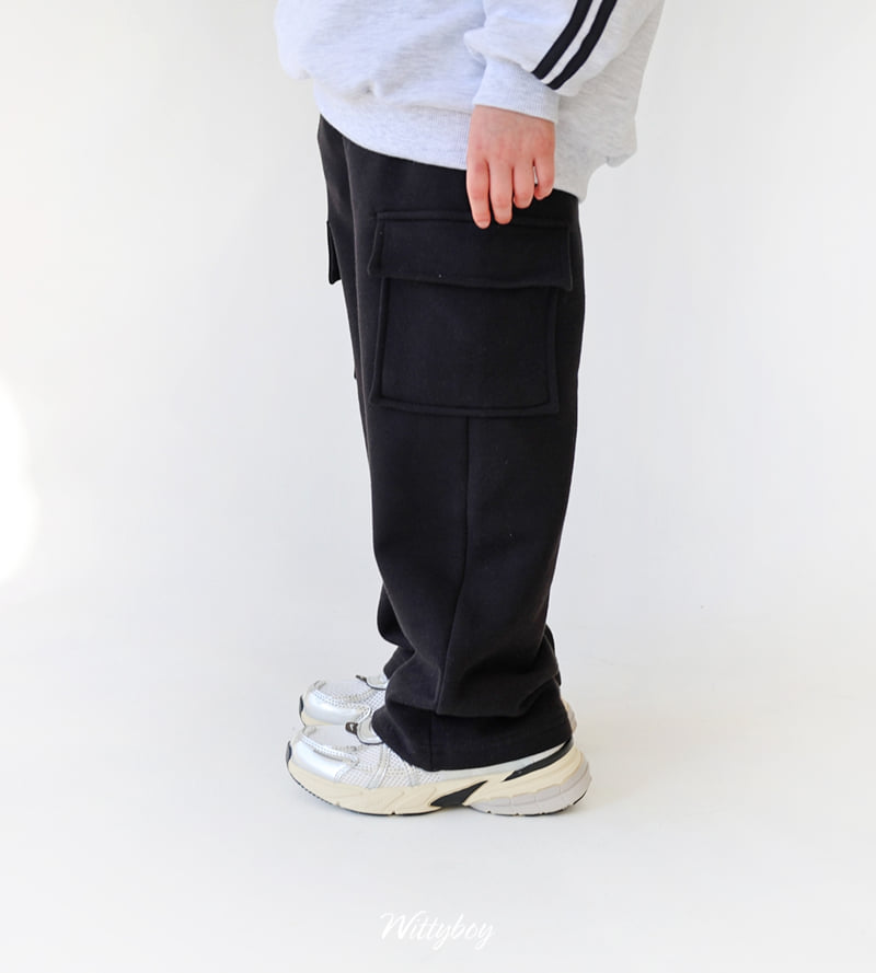 Witty Boy - Korean Children Fashion - #todddlerfashion - Comfort Cargo Training Pants - 12